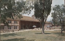 Fuller Lodge - Los Alamos Ranch School for Boys Postcard