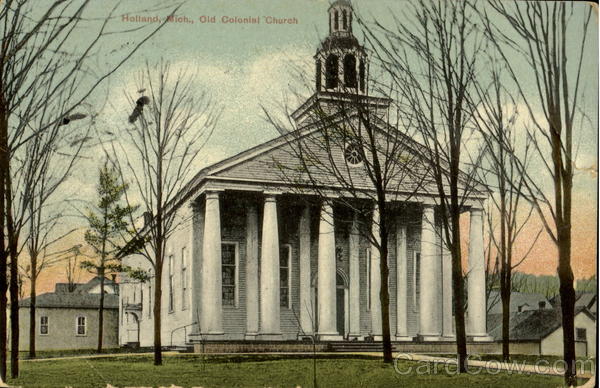 Old Colonial Church Holland Michigan