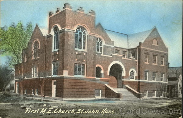 First M. E. Church St. John Kansas
