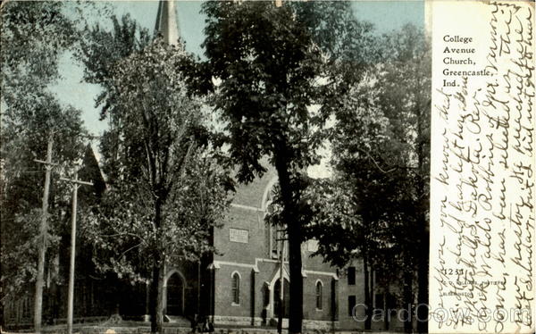 College Ave. Church Greencastle Indiana