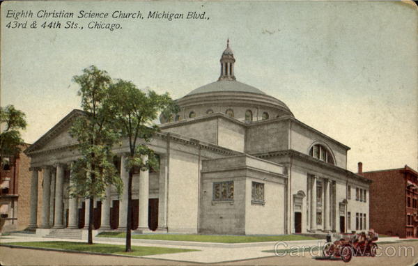 Eight Christian Sceince Church, Michigan Blvd., 43 rd & 44 th Sts. Chicago Illinois