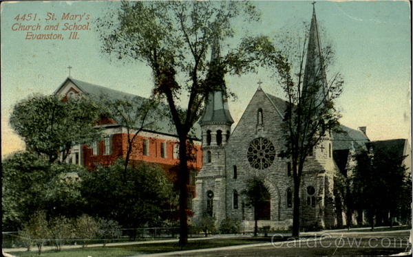 St. Mary'S Church And School Evanston Illinois