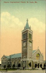 Pilgrim Congregational Church St. Louis, MO Postcard Postcard