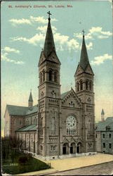 St. Anthony Church St. Louis, MO Postcard Postcard