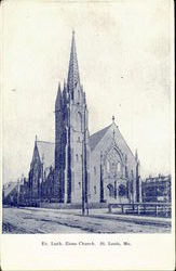 Ev. Luth Zions Church Postcard