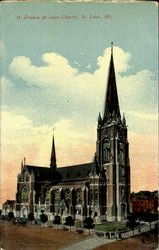 St. Francis De Sales Church St. Louis, MO Postcard Postcard