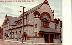 Union Memorial M. E. Church Postcard