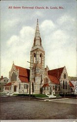 All Saints Episcopal Church Postcard