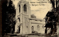 Central Cong. Church Postcard
