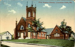 First Bapist Church Postcard