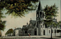 St. Lawerence Congressional Church Postcard
