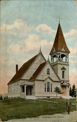 Congregational Church Southwest Harbor, ME Postcard Postcard