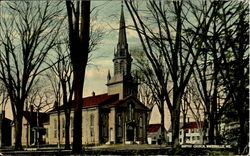 Bapist Church Postcard
