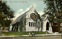 Grace Church Carthage, MO Postcard Postcard