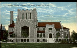 Bapist Church, Linwood And Park Postcard