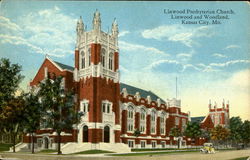 Linwood Presbyterian Church, Linwood And Woodland Postcard