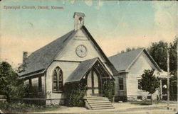 Episcopal Church Beloit, KS Postcard Postcard