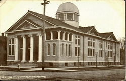 Baptist Church Coffeyville, KS Postcard Postcard