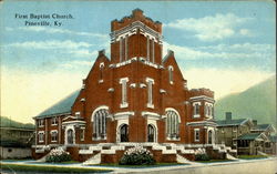 First Baptist Church Pineville, KY Postcard Postcard