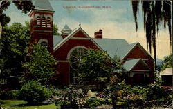 Church Constantine, MI Postcard Postcard