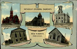 Methodist Episcopal Churches Postcard