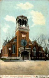 St. Paul'S Episcopal Church Richmond, IN Postcard Postcard
