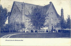 Friends' Church Richmond, IN Postcard Postcard