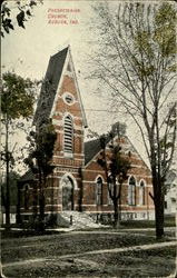 Presbyterian Church Auburn, IN Postcard Postcard