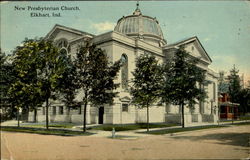 New Presbyterian Church Elkhart, IN Postcard Postcard