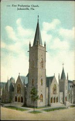 First Presbyterian Church Jacksonville, FL Postcard Postcard