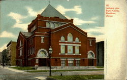 Baptist Church, Lexington Ave. Woodlawn Postcard