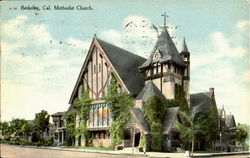 Methodist Church Berkeley, CA Postcard Postcard