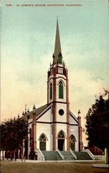 St. Joseph'S Church Marysville, CA Postcard Postcard