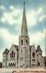 Trinty Methodist Church Denver, CO Postcard Postcard