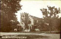 First Congregational Church Postcard