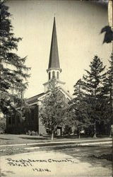 Presbyterian Church Polo, IL Postcard 
