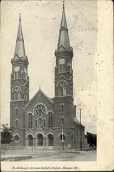 St. Anthony'S German Catholic Church Postcard