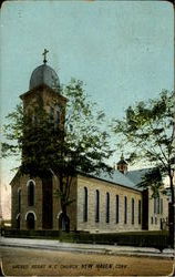Sacred Heart R. C. Church New Haven, CT Postcard Postcard