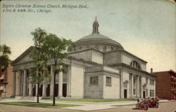 Eight Christian Sceince Church, Michigan Blvd., 43 rd & 44 th Sts. Postcard