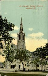 St. Petrick's Catholic Church Decatur, IL Postcard Postcard