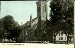 Presbyterian Church Farmington, IL Postcard Postcard