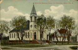 Methodist Episcopal Church And Parsonge Postcard