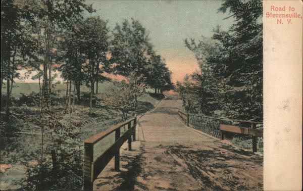 Road to Stevensville New York