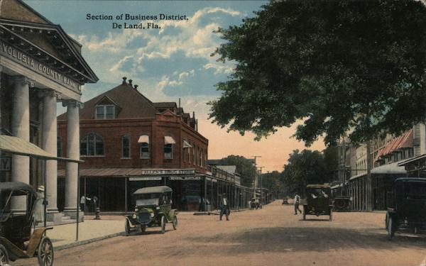 Section of Business District DeLand Florida