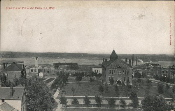 Bird's-Eye View Phillips Wisconsin