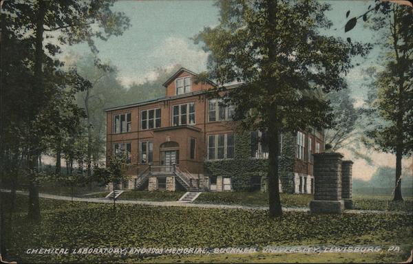 Chemical Laboratory and 1908 Memorial, Bucknell University Lewisburg Pennsylvania