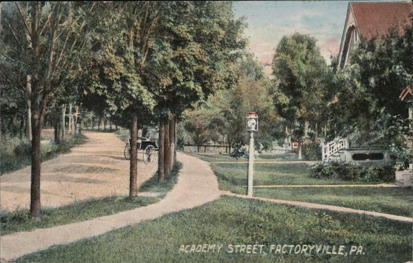 Academy Street Factoryville Pennsylvania