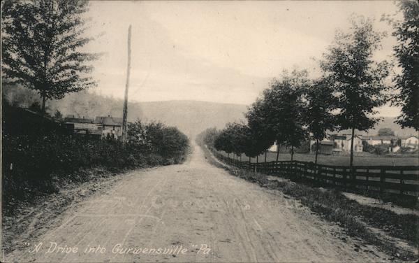 A Drive into Down Curwensville Pennsylvania