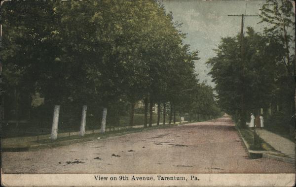 View on 9th Avenue Tarentum Pennsylvania