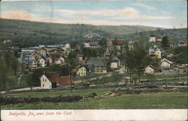 View From the East Seelyville Pennsylvania
